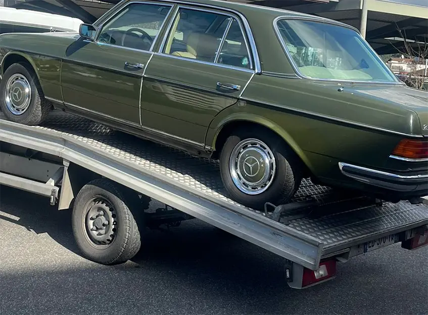 Remorquage autour d'Annemasse