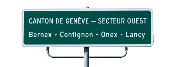 Canton de Genève Secteur Ouest