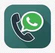 Icône téléphone / WhatsApp – premier contact avec le dépanneur à Orléans (24/7)