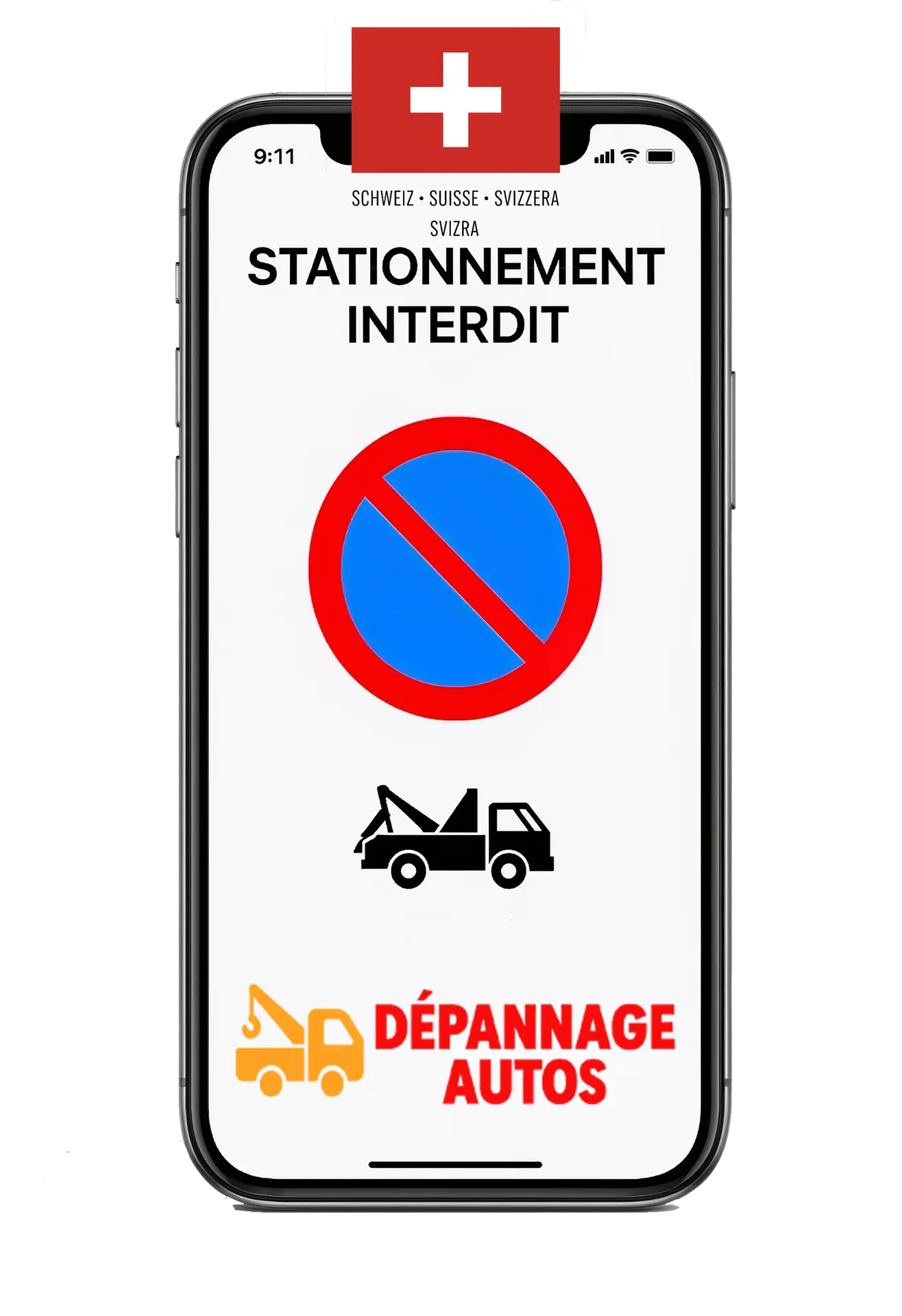 Remorquage – sortie de fourrière en Suisse