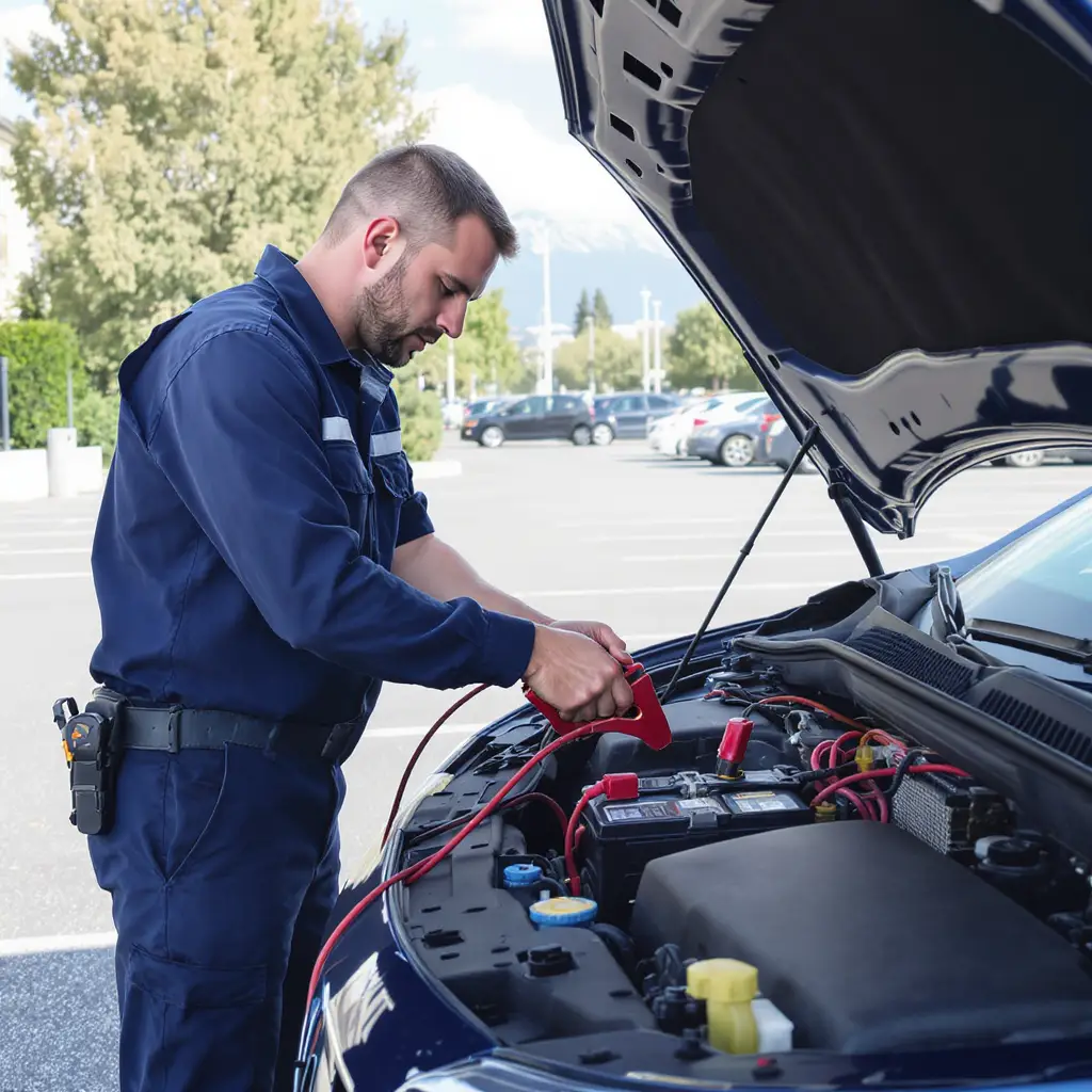 Batterie voiture froid hivernal Annecy – diagnostic et recharge