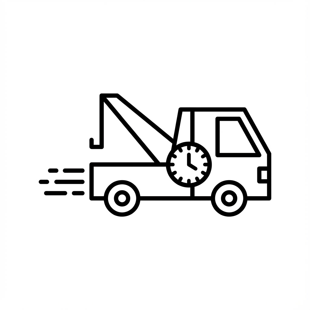 Icône remorquage rapide - Service personnalisé