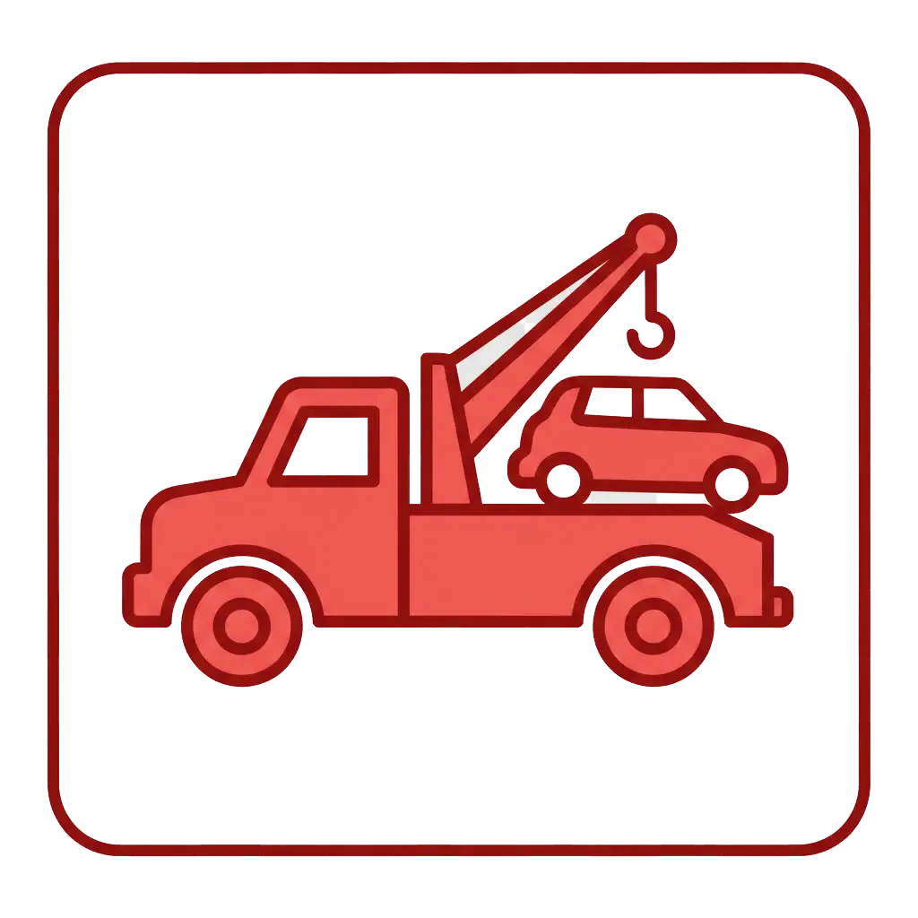 Votre véhicule est tracté