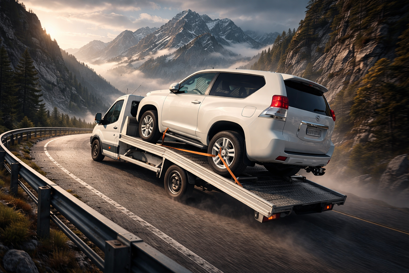 Remorquage auto autour d'Annecy