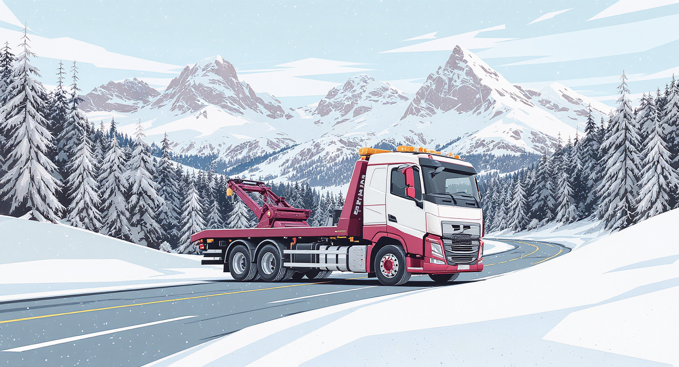 Depannage auto autour d'Avoriaz, remorqueur vehicules dans les Alpes, assistance routiere montagne neige