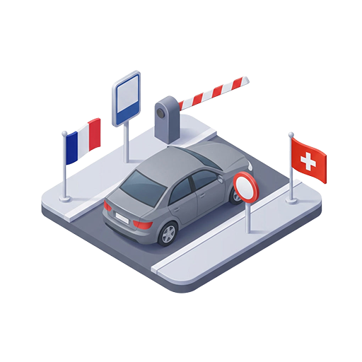 Icône dépannage frontalier France Suisse Annemasse